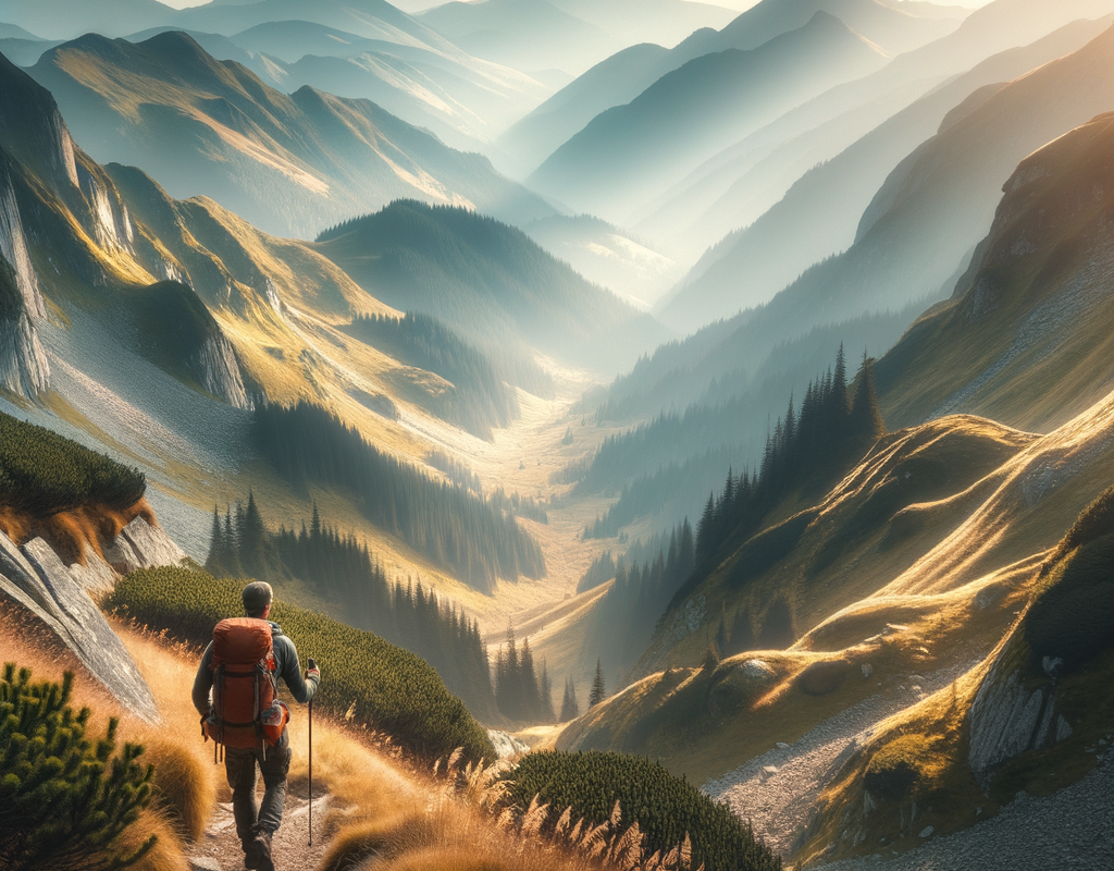 Romanian Carpathians hiking